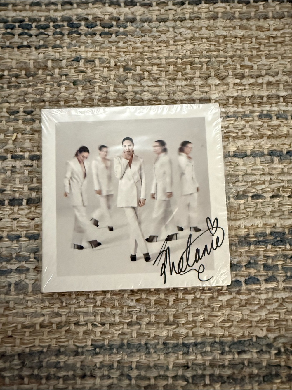 Autographed Melanie C sporty spice Album